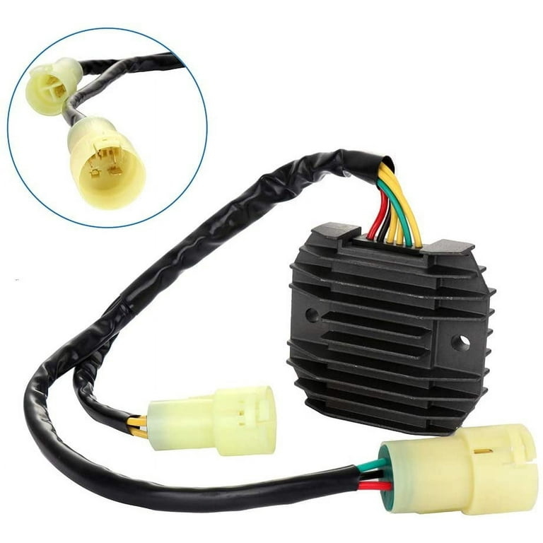 SCITOO 21066-0002 Replacement Voltage Regulator Rectifier Fits 2003-2004  for Kawasaki Ninja ZX6R 2003-2004 for Kawasaki Ninja ZX6RR