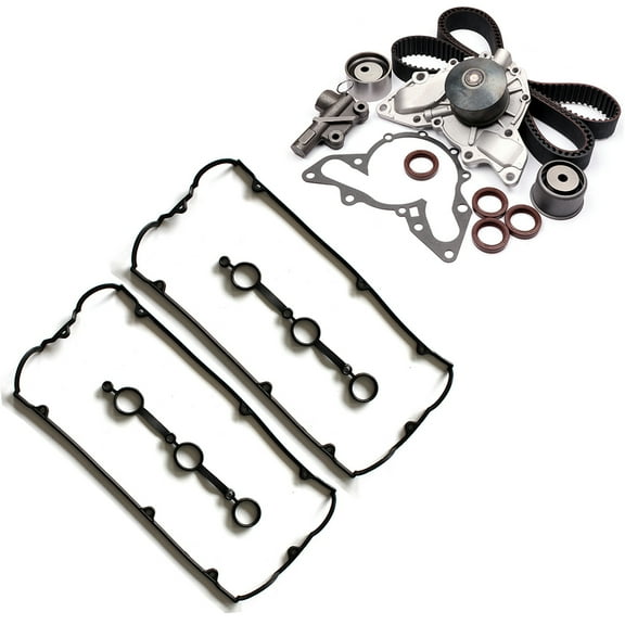 SCITOO 2244139810, 22441-39810 22441 39810 22441 Timing Belt Water Pump Kit and Head Gasket Sets Fits 2002-2006 for HYUNDAI XG350 Santa Fe Kia Sedona 3.5L