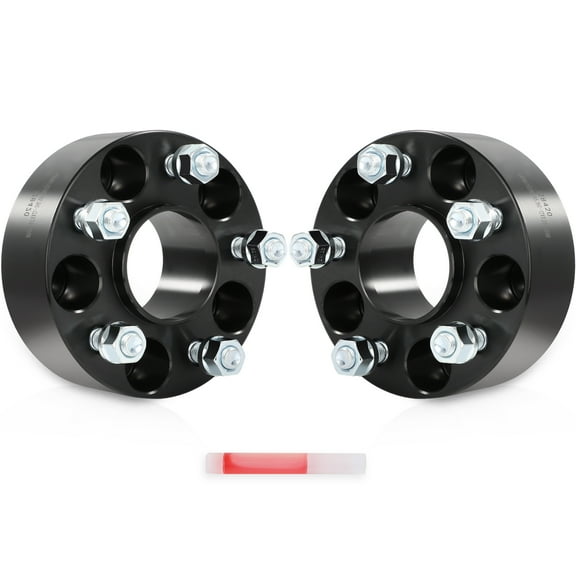 SCITOO 2Pcs 5x110 Wheel Spacers 2" Bore 65.1mm Studs 12x1.25 5Lug Wheel Spacers Fit for Jeep Cherokee 2014-2023, Compass 2017-2023, Renegade 2015-2023, for Fiat 500X 2016-2023
