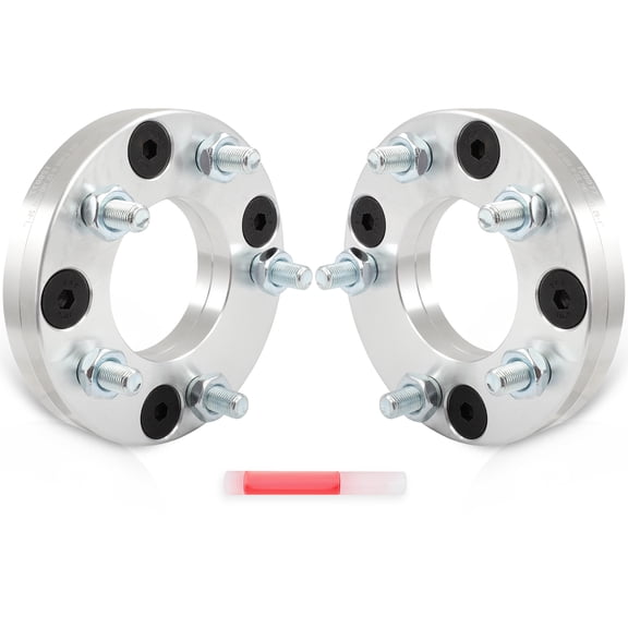 SCITOO 2Pcs Wheel Adapters 1" 4x4.5 to 5x4.5 Bore 73.1mm Studs 12x1.25 4Lug Wheel Spacers Adapters Fit for for Nissan Altima for Nissan 200SX 240SX 300ZX Stanza for INFINITI G20 M30 for Suzuki Swift