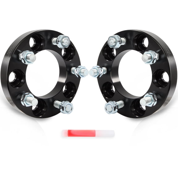 SCITOO 2Pcs Wheel Spacers 1" 5x4.5 Bore 82.5mm Studs 1/2x20 5Lug Wheel Spacers Adapters Fit for for Ford Explorer for Ford for Mustang for Ford Edge for Ford Ranger for Ford Freestyle for Ford