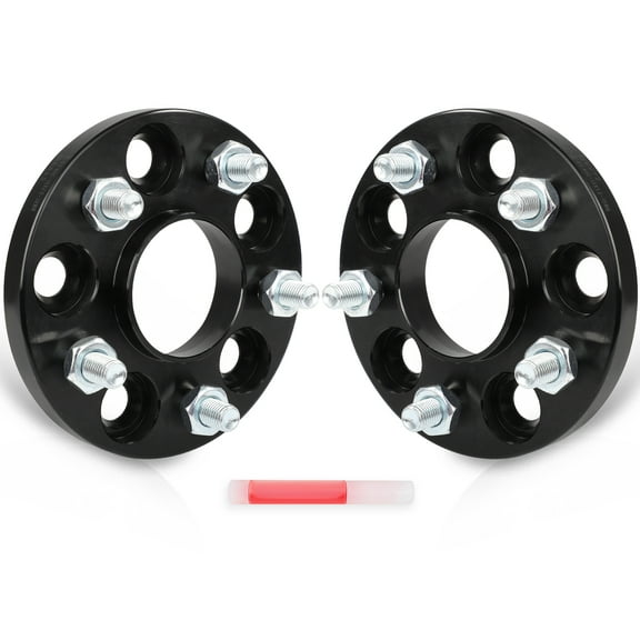 SCITOO 2Pcs Wheel Spacers 15mm 5x108 Bore 63.4mm Studs 12x1.5 5Lug Wheel Spacers Adapters Fit for for Ford Escape for Ford Fusion for Ford Bronco Sport for Ford C-Max Focus Freestar Taurus