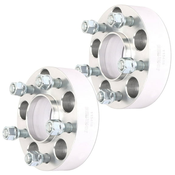 SCITOO 2X 1.5 inch 5x4.5 to 5x4.5 Hubcentric Wheel Spacers 5x114.3 5 Lug with 1/2" Studs for Edge 2003-2004 for Mach I for Crown Victoria for Bronco