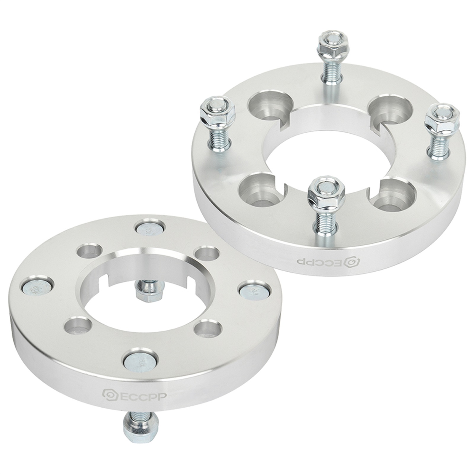 EZAccessory 2pc Wheel Adapters – 4x137 To 4x110, 1.5” Thick, ATV Spacers, M10x1.25 Studs