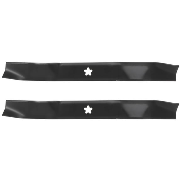SCITOO 2pcs 42 Inches Deck Mower Blades for 134149 138971 24676 422719 424752 531005085 531307223 532422719 532424752 539110460 91724676 917532422719 917532424752