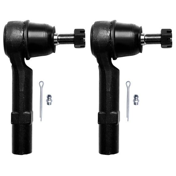 SCITOO 2pcs Front Suspension Kit Front Outer Tie Rod End for Buick Enclave 2008-2017 for Chevrolet Traverse 2009-2017 for GMC Acadia 2007-2016 for Saturn Outlook 2007-2010 ES800286