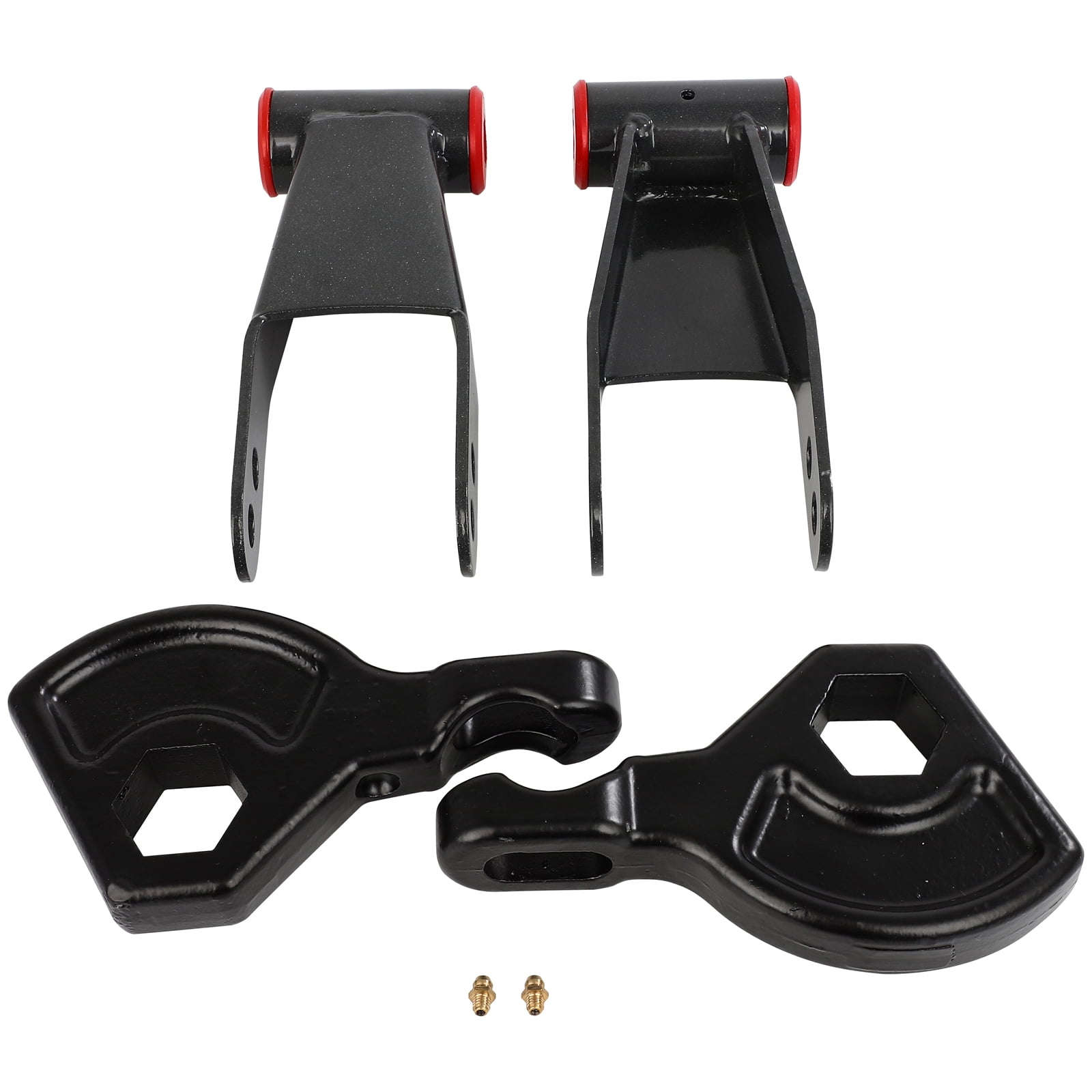SCITOO 3"/2" Leveling Lift Kit 4WD with Steel Front Torsion Keys+Rear Lift Shackles for Rear Suspension Lift 98-03 for Dodge Durango Durable Replacement 712120 842313 Leaf Spring Accessory Bracket