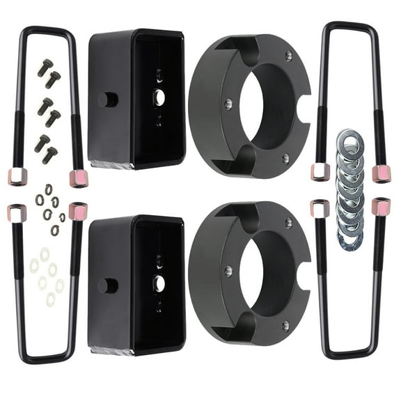 SCITOO 3 inch Front 2.5 inch Rear Leveling lift kit for Toyota 2005-2018 Lift Strut Spacer Compatible for Toyota Tacoma 2.7L 2005-2018 Front Lift Spacers Rear Lift Blocks
