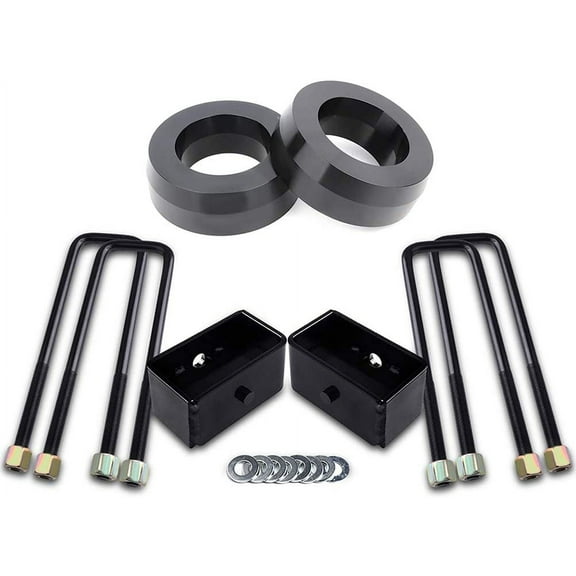 SCITOO 3 inch Front 3 inch Rear Leveling lift kit for Chevrolet 1999-2006 Lift Strut Spacer Compatible for Chevrolet Silverado 1500 4.3L 1999-2006 Front Lift Spacers Rear Lift Blocks