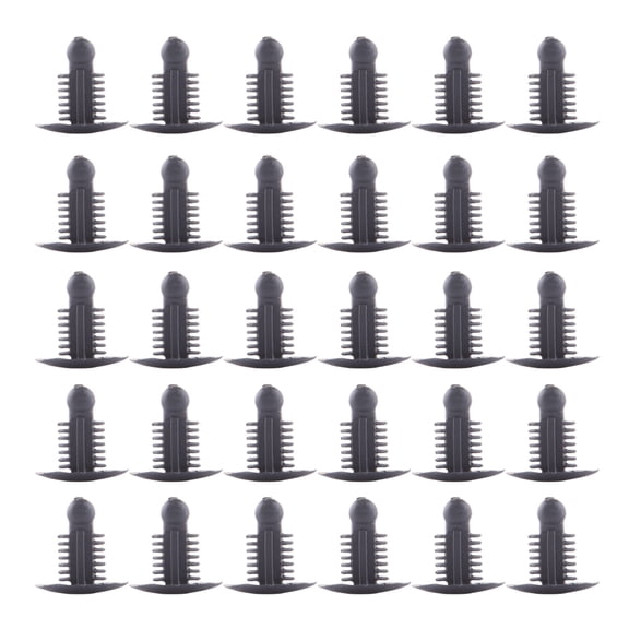 SCITOO 30Pcs 9mm(0.35inch) Bumper Retainer Clips Kit Car Fastener Rivet Door Trim Rivets Screws Clips fit for GM For Toyota For Honda for Ford For Chrysler