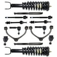 thumbnail image 1 of SCITOO 344378 271100 K750263 K620006 Rear shock absorber Front Strut Spring Assembly Stabilizer Bar Link Control Arm and Ball Joint Assembly Ball Joint Tie Rod End Fits 05 06 07 08 09 for Dodge Dakota, 1 of 4