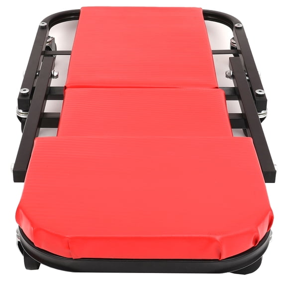 SCITOO 36" Foldable Z Creeper for Seat Rolling Chair 2 in 1