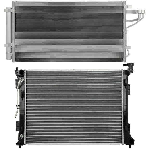 SCITOO 3983 condenser + 13603 radiator Fit 2016 for Kia for Optima 2.4L