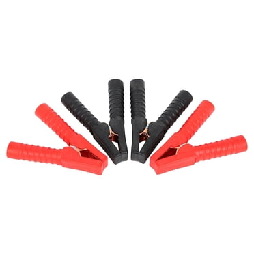 SCITOO Heavy Duty Jumper Cable Clamps - 1100A Insulated Battery Booster Clamps (2-Pack)