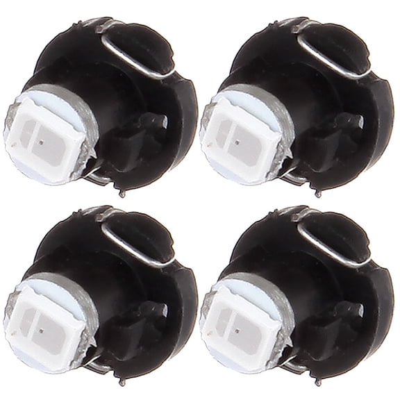 SCITOO 4 Pcs T3 Neo Wedge Halogen Light Bulbs Instrument Gauge Cluster Light Bulbs for A/C Light