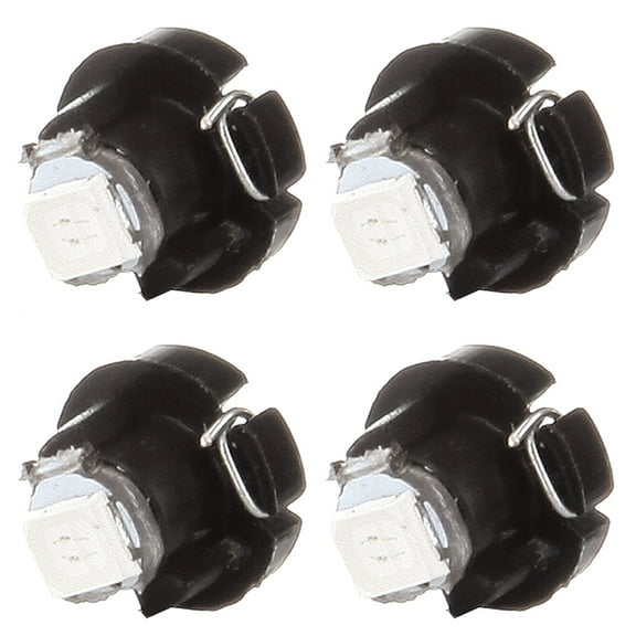 SCITOO 4 Pcs T3 Neo Wedge Halogen Light Bulbs Instrument Gauge Cluster Light Bulbs for A/C Light
