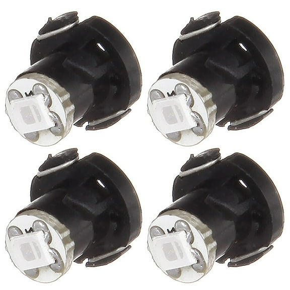 SCITOO 4 Pcs T4.2 Neo Wedge Halogen Light Bulbs Instrument Gauge Cluster Light Bulbs for A/C Light