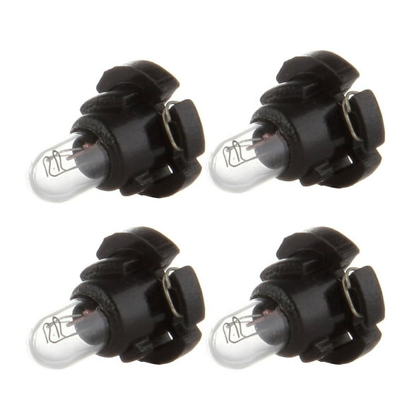 SCITOO 4 Pcs T4.2 Neo Wedge Halogen Light Bulbs Instrument Gauge Cluster Light Bulbs for A/C Light