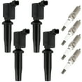 thumbnail image 1 of SCITOO 4 ignition coils UF621 with 4 Iridium Spark Plugs for Ford Escape Fusion C-Max Transit Connect SSV Plug-In Hybrid Police Responder Hybrid & for Lincoln MKZ & for Mercury Mariner, 1 of 3
