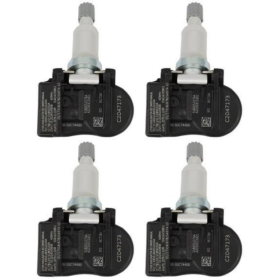 SCITOO 433MHz Tire Pressure Monitoring System TPMS Sensors Compatible with 2015-2020 for Land Rover for Discovery Sport,2013-2016 for Land Rover for Range Rover Sport Replaces C2D47173 4 Pack