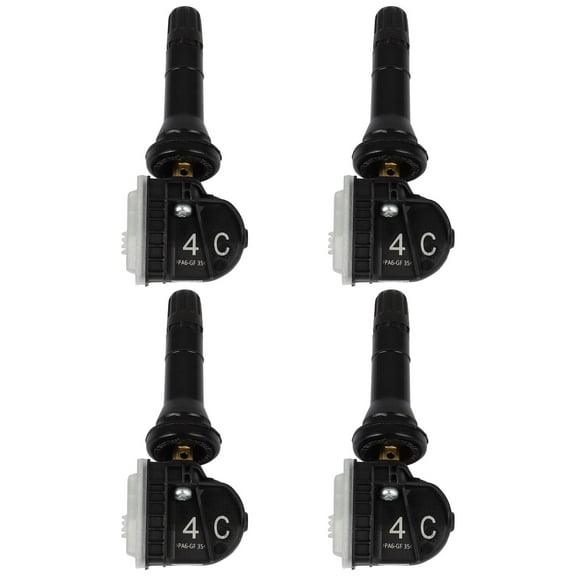 SCITOO 433MHz Tire Pressure Monitoring System TPMS Sensors Compatible with 2020 for Buick for Encore GX,2017-2019 for Chevrolet for Volt,2017-2021 for GMC for Acadia Replaces 13595873,13516164 4 Pack