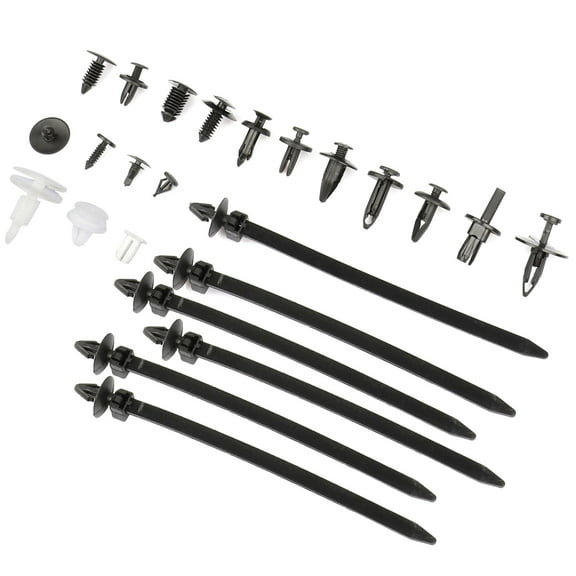 SCITOO 456PCS Bumper Retainer Clips Kit Car Fastener Rivet Push Door Trim Panel Clips fit for GM For Toyota for Honda for Ford For Chrysler,18Sizes