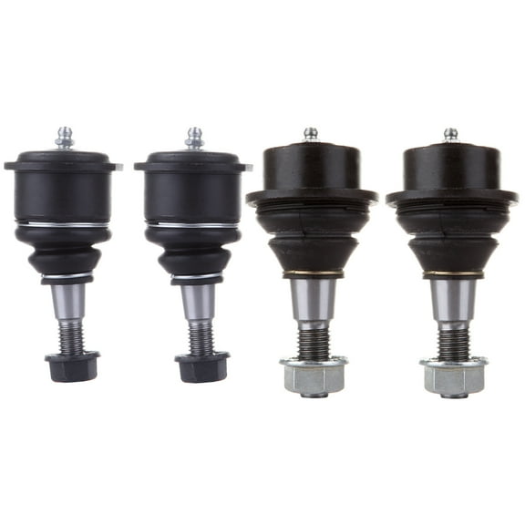 SCITOO 4PC Front Upper & Lower Ball Joints for Chevy Silverado 1500/Tahoe/Avalanche 1500/Express 1500 2500 For GMC Savana 1500 2500 Sierra 1500 Yukon For Cadillac Escalade