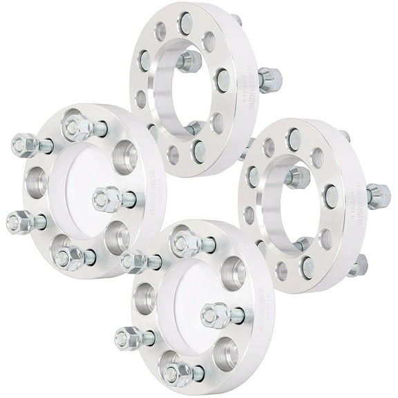 SCITOO 4PCS 1" 5x4.5 Wheel Spacers Adapters 5 Lug Bolt Pattern 5x114.3 Center Bore 82.5mm Studs 1/2" Compatible with for Honda Element CR-V Civic for Accord Crosstour