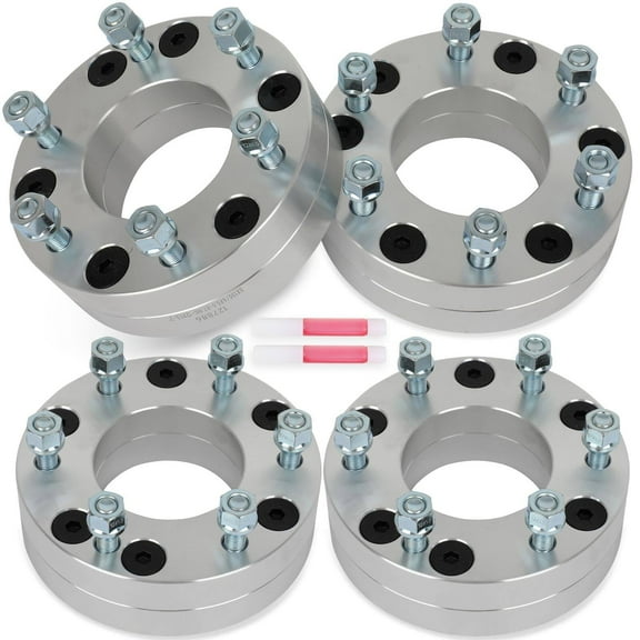SCITOO 4Pcs 5x135 to 6x5.5 Wheel Adapters 2 inch Bore 87.1mm Studs 12x1.5 5 Lug Wheel Spacers No Hubcentric Fit for Lincoln Blackwood 2002-2003,for Ford for F-150 1997-2003