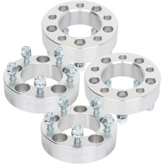 SCITOO 5x4.5 Wheel Spacers 1.5 inch Thread Pitch 12x1.5 Hub Bore 82.5mm 5 Lug Wheel Spacers Fit for Sebring Fusion for Veloster Genesis Coupe Genesis Tucson Santa Fe Tiburon XG350 -4PCS