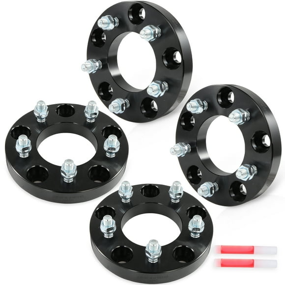 SCITOO 4Pcs 5x5.5 to 5x5 Wheel Adapters 1" Bore 87.1mm Studs 1/2 5Lug Wheel Spacers Fit for Dodge D150 1990-1993 for Dodge Ram 1500 1994-2001 for Dodge Ramcharger 1979-1983