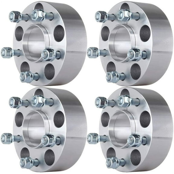 SCITOO 4X 2 inch 5x4.75 to 5x4.75 Hubcentric Wheel Spacers 5 Lug 70.5mm with Lip 12x1.5 fit for Chevrolet Corvette for Pontiac GTO Firebird for GMC S15 for Cadillac