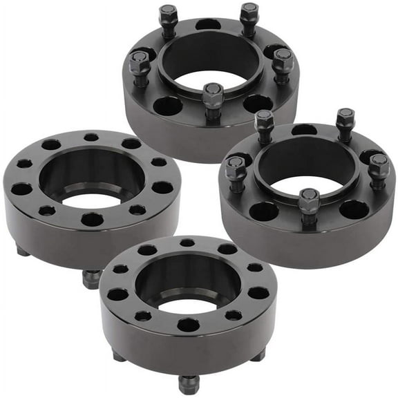 SCITOO 4X 5x150mm Hubcentric Wheel spacers 2" 5x150 to 5x150 110mm 14x1.5 Studs fit for Sequoia for Tundra for LX470