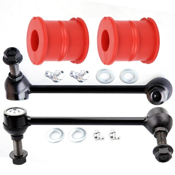 SCITOO 4pc Front Suspension Kit Sway Bar End Link Bar Bushing fit for Chrysler 300 2005-2014 for Dodge Challenger 2008-2015 for Charger 2006-2015 for Dodge Magnum 2005-2008 K200170 K80822 K80823