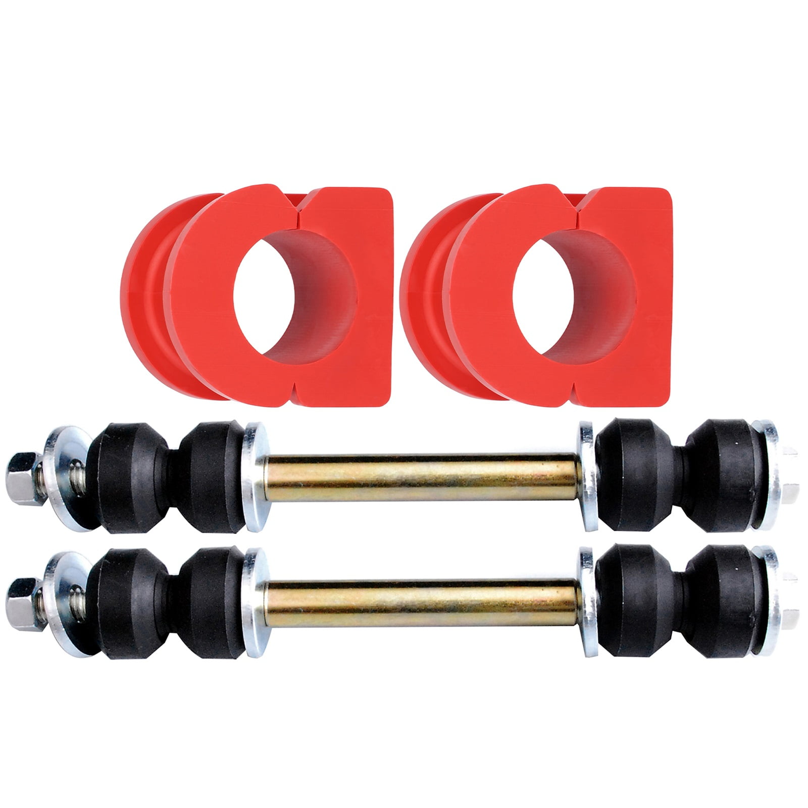 SCITOO 4pc Front Suspension Kit Sway Bar End Link Bar Bushing fit for Escalade 2009-2015 for Avalanche 2007-2013 for Silverado 1500 2007-2014 for Tahoe 2007-2014 for GMC Sierra 1500 2007-2017