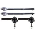 thumbnail image 1 of SCITOO 4pcs Front Suspension Kit - Inner And Outer Tie Rods 2001-2007 for Chrysler Town & Country/For Dodge Caravan/Grand Caravan 01-03 for Chrysler Voyage, 1 of 4