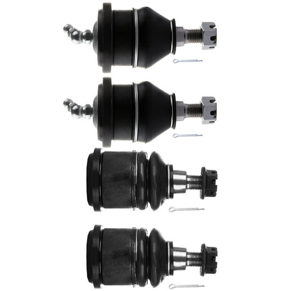 SCITOO 4pcs Front Suspension Kit Lower Ball Joint Upper Ball Joint Fit 2003-2007 For Honda For Accord