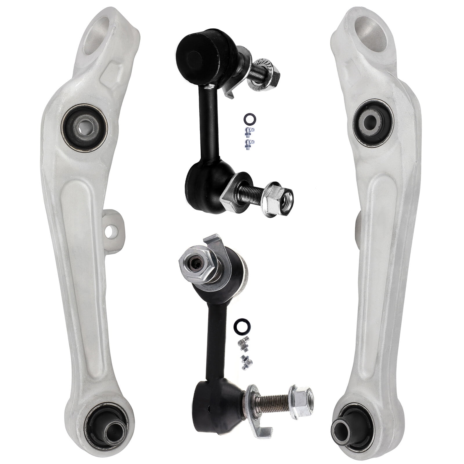 SCITOO 4pcs Front Suspension Kit Lower Control Arm Sway Bar End Link