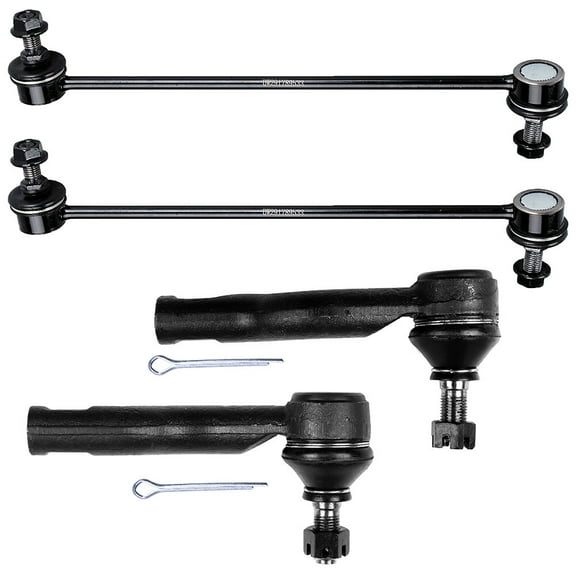 SCITOO 4pcs Front Suspension Kit Outer Tie Rod End Sway Bar Link Fit 2000-2005 For Toyota Celica