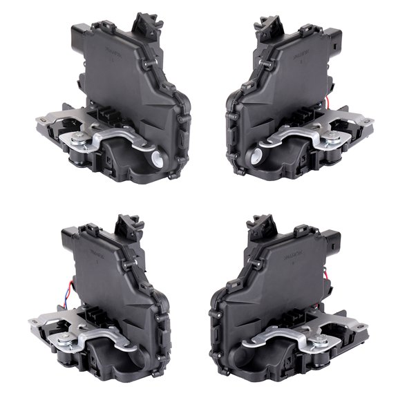SCITOO 4pcs Power Door Lock Actuators Front Left/Right+Rear Right/Left Door Latch Replacement Fits for 1999-2012 for VOLKSWAGEN 931-500 3B1837015AJ 3B4839016A