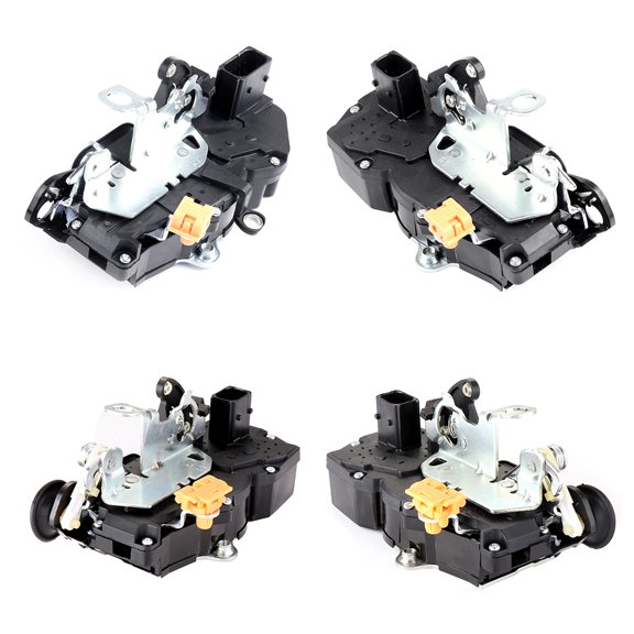 SCITOO 4pcs Power Door Lock Actuators Front Left/Right+Rear Right/Left Door Latch Replacement Fits for 2007-2009 for Cadillac 2007-2009 for CHEVROLET 2007-2009 for GMC 931-303 931-304 931-108