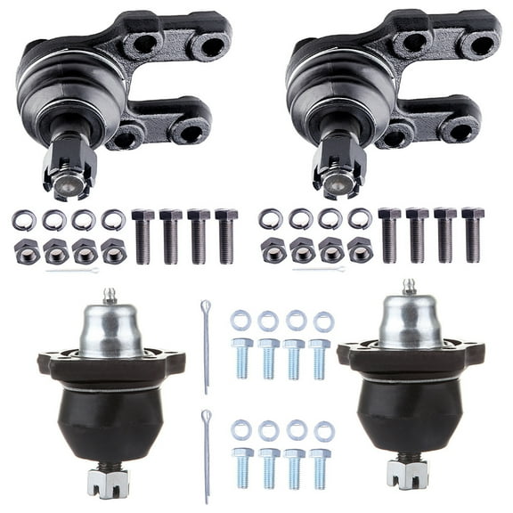 SCITOO 4pcs Suspension Kit 2 FrontUpper 2 LowerBallJoint fit for 1983-1986for Nissan720 D21 Pathfinder Pickup K9022