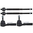 thumbnail image 1 of SCITOO 4pcs Suspension Kit 2 Inner 2 Outer Tie Rod End fit for Dodge Caliber for Jeep Compass Patriot 2007-2015 EV80645 ES800408, 1 of 4