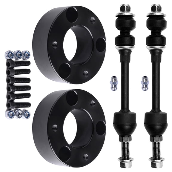 SCITOO 4pcs Suspension Kit 2 Stabilizer Bar Link 2.5 inch front leveling lift kit fit for 2006 2007 2008 for Dodge Ram 1500 K80821