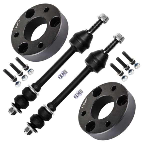 SCITOO 4pcs Suspension Kit 2 Stabilizer Bar Link 2 inch front leveling lift kit fit for 2006 07 08 09 2010 for Dodge Ram 1500 2011 12 13 2014 Ram 1500 K80894