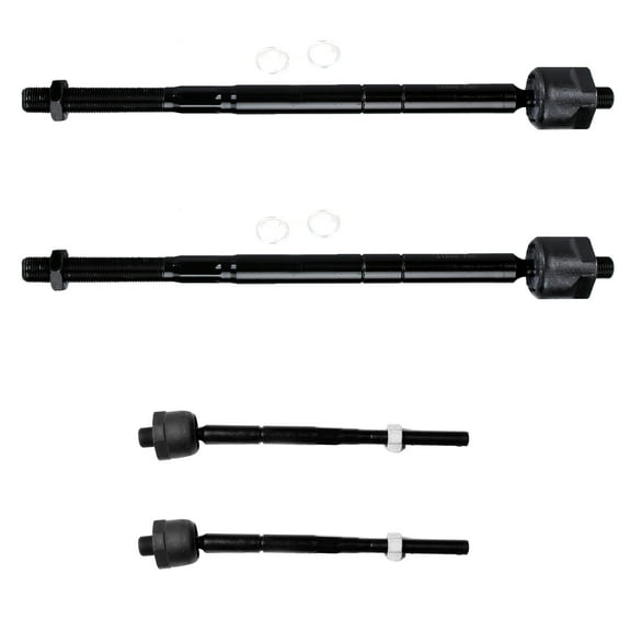 SCITOO 4pcs Suspension Kit Front Inner Tie Rod End Front Outer Tie Rod End 2008 2009 For Ford Escape For Mercury Mariner