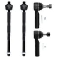 thumbnail image 1 of SCITOO 4pcs Suspension Kit Front Inner Tie Rod End Front Outer Tie Rod End - Driver Side Front Outer Tie Rod End - Passenger Side 2005 2006 2007 2008 2009 2010 For Jeep Commander Grand for Cherokee, 1 of 5