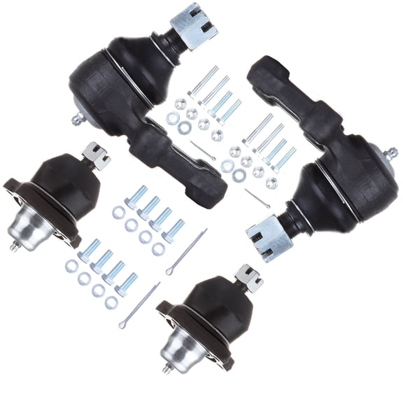 SCITOO 4pcs Suspension Kit Front Lower Ball Joint Front Upper Ball Joint 1978 1979 1980 1981 1982 1983 1984 1985 1986 For Nissan 620 720