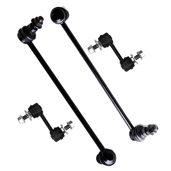 SCITOO 4pcs Suspension Kit Front Sway Bar End Link - Driver Side Front Sway Bar End Link - Passenger Side Rear Sway Bar End Link 2004 2005 2006 2007 2008 2009 For Nissan Quest