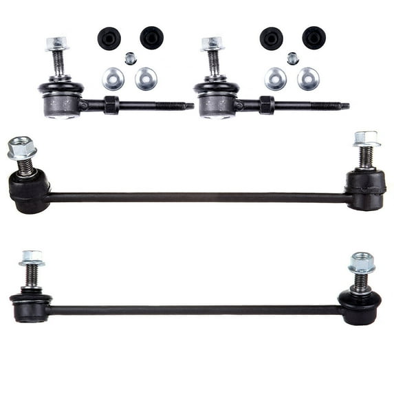 SCITOO 4pcs Suspension Kit Front Sway Bar End Link - Driver Side Front Sway Bar End Link - Passenger Side Rear Sway Bar End Link For Chevrolet Equinox For Pontiac Torrent For Saturn Vue